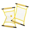 About this item FUN TOY: mono fling set for kids, teens, families and perfect for indoors and outdoors, backyard, beach and tailgate game or recreation rooms. GREAT DEVELOPMENT: this ball tossing game provides a great way to develop hand-eye coordination, it’s strengthens your hand and arm muscles and is unique and fun to play. OUTDOOR GAMES KEEP KIDS ACTIVE: helps kids become more active and socially adept: not only do kids improve their interpersonal skills they learn valuable lessons about team spirit and healthy competition: a child can learn that it is healthy competition rather than winning that is most important. GAMES FOR KIDS: can help positively channel a child's physical and mental energies, kids games can also help a child improve concentration skills and teach the importance of task completion: they can improve their own self esteem. CONTENTS: 2 Launch Nets, 1 Tennis Ball, 1 Pickle Ball