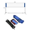 Adjustable Height Portable Badminton Net Set Competition Multi Sport Indoor or Outdoor Net