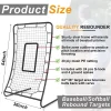 Foldable Football Training Rebounder Net