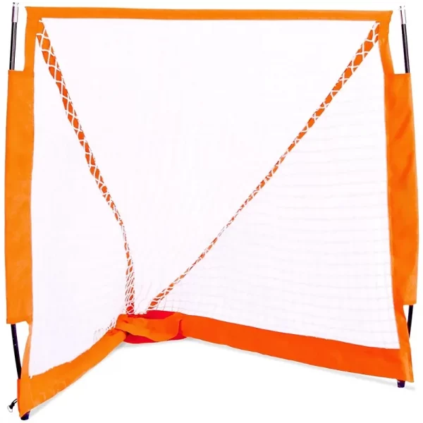 Mini Kids Lacrosse Net with Steel Frame 4' x 4'