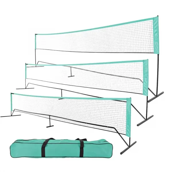 Volleyball Net for Kids,Tennis Net Set for Kids,Badminton Net Set,Tennis Net,Multi Sports Net for Pickleball,Volleyball,Soccer,Tennis for Indoor Outdoor with Carry Bag