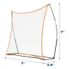 Professional Soccer Rebound Net Portable Soccer Trainer 7x7ft Angle Adjustable