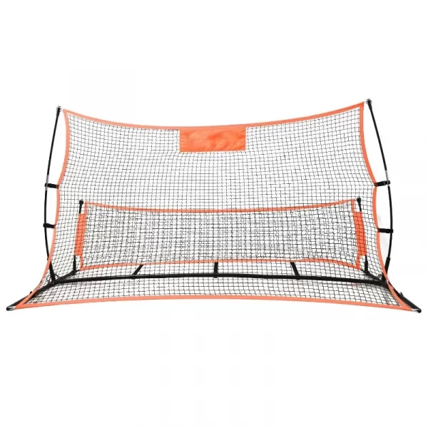 Quickster Soccer Trainer Portable Soccer Rebounder Net for Volley Passing and Solo Training