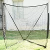 6' x 6' Lacrosse Goal with Steel Frame Backyard Goal for Youth Lacrosse