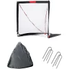 Kids Lacrosse Goal Backyard Training Practice & Exercise Portable Lacrosse Net Equipment & Gear