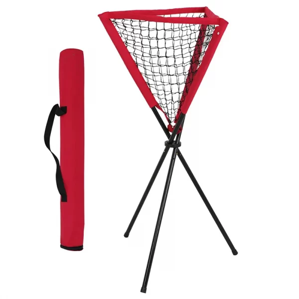 Baseball Practice Hitting Net And Ball Caddy