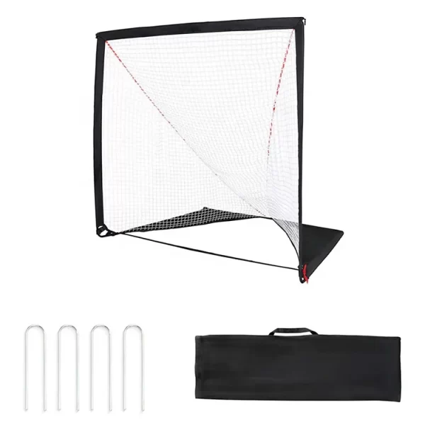 Kids Lacrosse Goal Backyard Training Practice & Exercise Portable Lacrosse Net Equipment & Gear