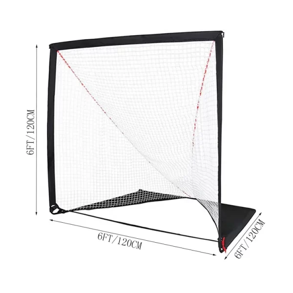 Kids Lacrosse Goal Backyard Training Practice & Exercise Portable Lacrosse Net Equipment & Gear