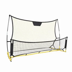 Quickster Soccer Trainer Portable Soccer Rebounder Net for Volley Passing and Solo Training