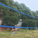 32'x3'ft Volleyball Net Pole Set