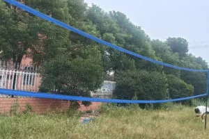 32'x3'ft Volleyball Net Pole Set