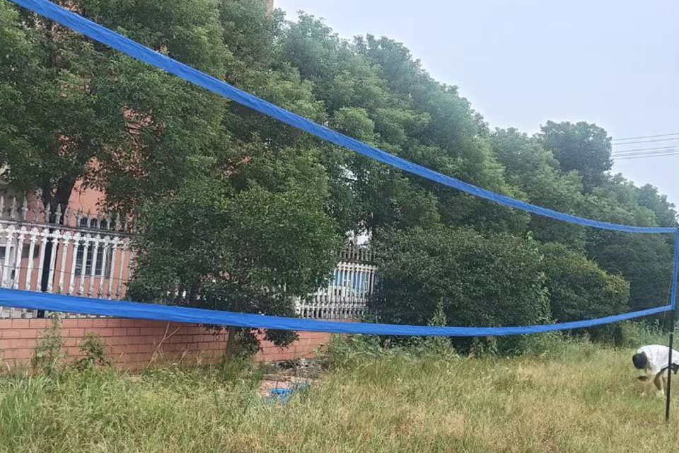 32'x3'ft Volleyball Net Pole Set