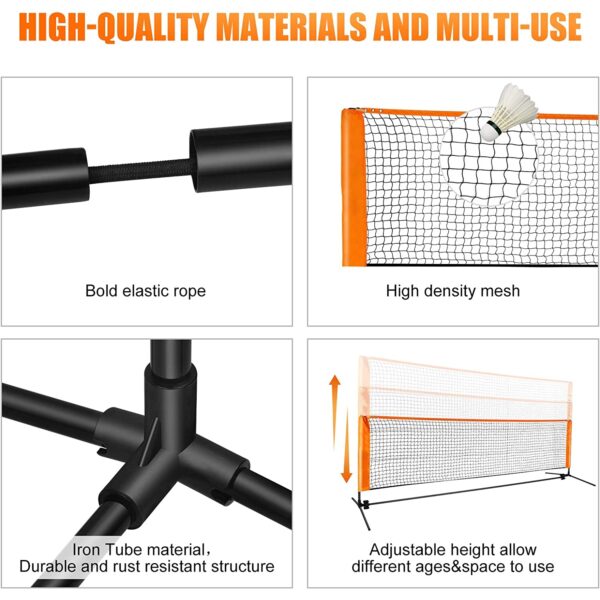 تنس الريشة الطائرة المحمولة القابلة للتعديل تنس الريشة الطائرة المحمولة القابلة للتعديل