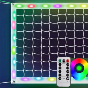 Buntes LED-Volleyballnetz
