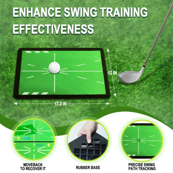 デラックス10x7フィートゴルフ練習ネット