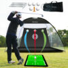 디럭스 10x7ft 골프 연습 네트 디럭스 10x7ft 골프 연습 네트