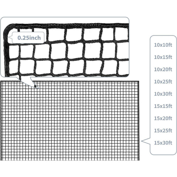 튼튼한 나일론 골프 배리어 네트 튼튼한 나일론 골프 배리어 네트