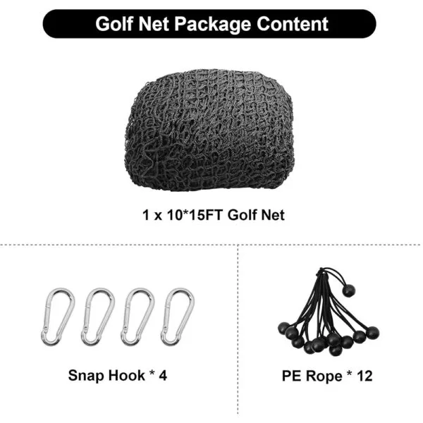 Strapazierfähiges Nylon-Golf-Barrierenetz