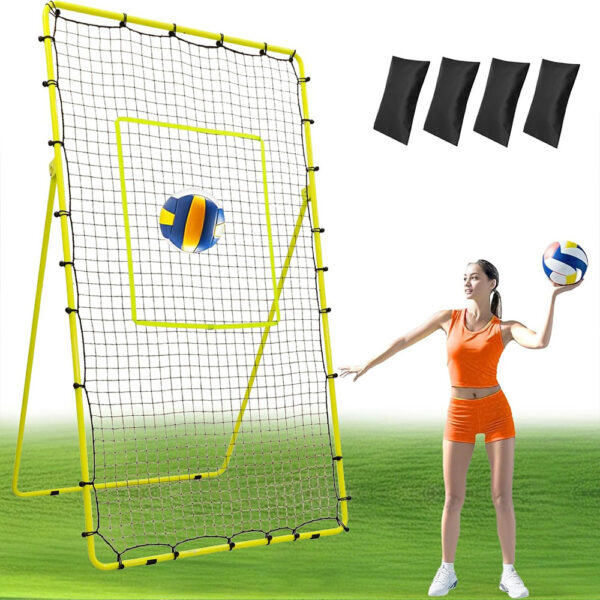 Heavy-Duty Adjustable Volleyball Rebounder Heavy-Duty Adjustable Volleyball Rebounder