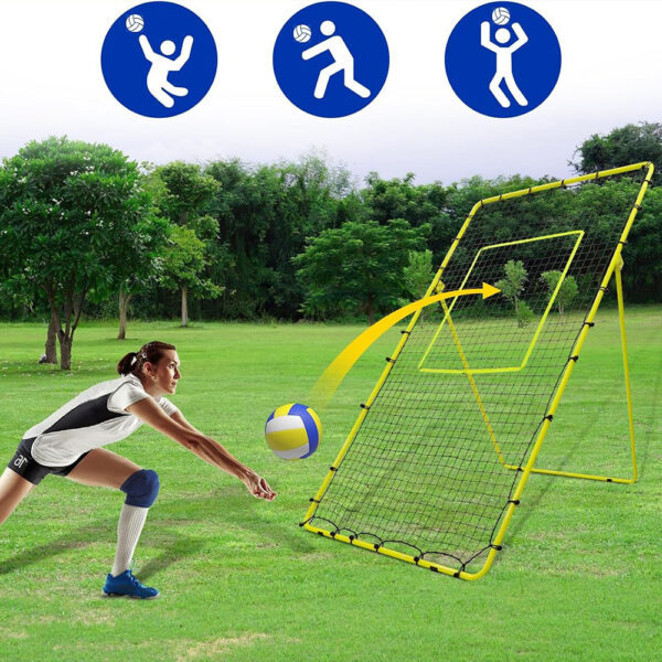 Heavy-Duty Adjustable Volleyball Rebounder Heavy-Duty Adjustable Volleyball Rebounder