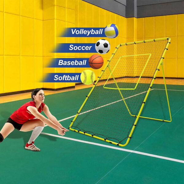 Heavy-Duty Adjustable Volleyball Rebounder Heavy-Duty Adjustable Volleyball Rebounder