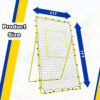 Heavy-Duty Adjustable Volleyball Rebounder Heavy-Duty Adjustable Volleyball Rebounder