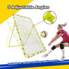 Heavy-Duty Adjustable Volleyball Rebounder Heavy-Duty Adjustable Volleyball Rebounder