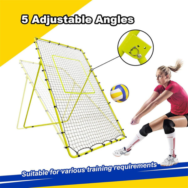 Heavy-Duty Adjustable Volleyball Rebounder Heavy-Duty Adjustable Volleyball Rebounder