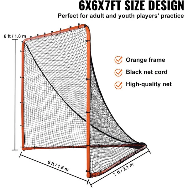 Lacrosse-Tor aus hochfestem Stahl Lacrosse-Tor aus hochfestem Stahl
