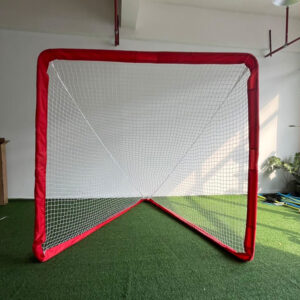 Lacrosse Goal Red Steel Frame Net Lacrosse Goal Red Steel Frame Net