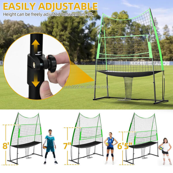 Volleyball-Übungsnetz für draußen Volleyball-Übungsnetz für draußen