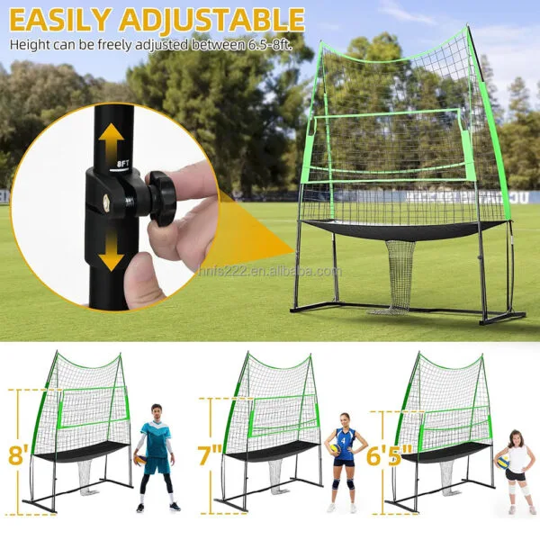 야외 배구 연습 네트