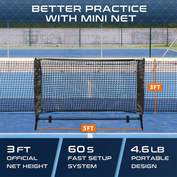 Portable 5 ft Pickleball Net Portable 5 ft Pickleball Net
