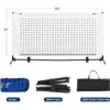 Rete da pickleball portatile da 5 piedi