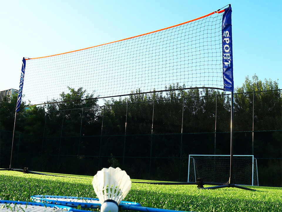 Portable Badminton Tennis Net Set