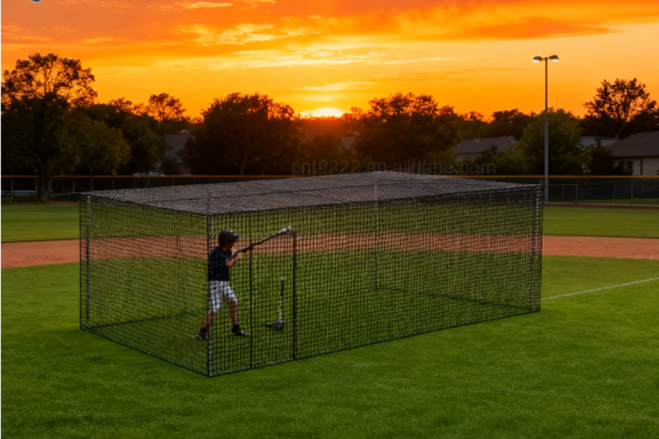 Practice Baseball Batting Cage Net