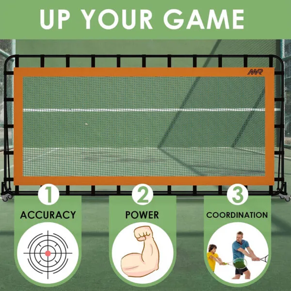 Professional 12x6 Tennis Rebounder Net