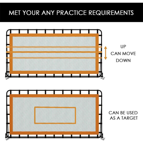 Professional 12x6 Tennis Rebounder Net Professional 12x6 Tennis Rebounder Net