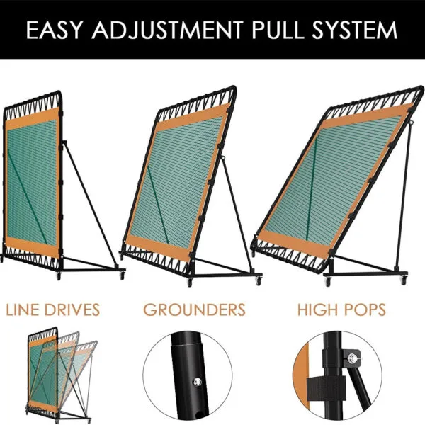 Professional 12x6 Tennis Rebounder Net