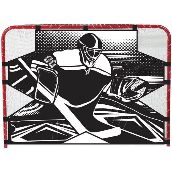 Portería de hockey profesional de acero 72x48