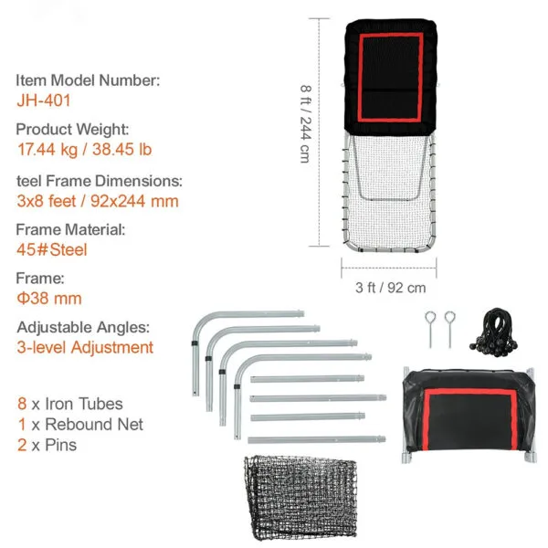 Профессиональная сетка для лакросса Rebounder Net