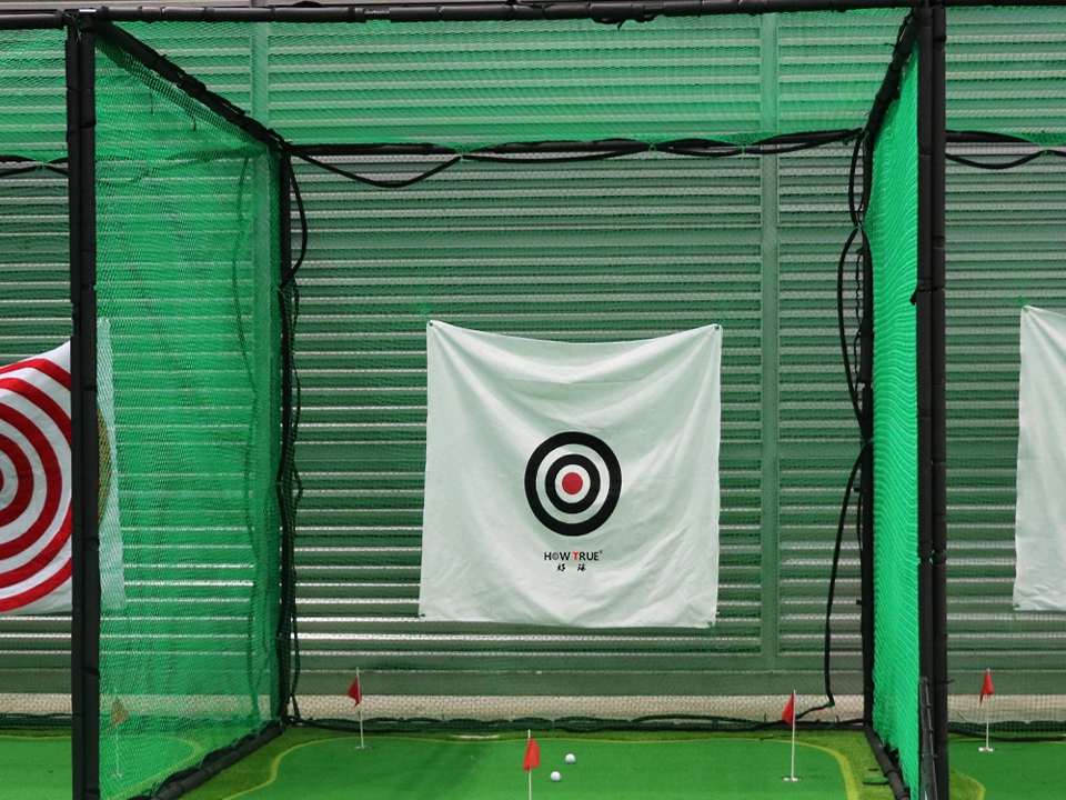 Green Golf Hitting Net