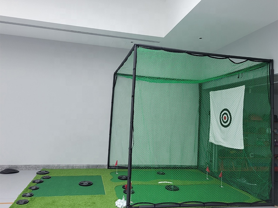 Green Golf Hitting Net