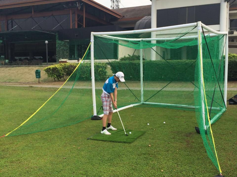 Надувной портативный гольф