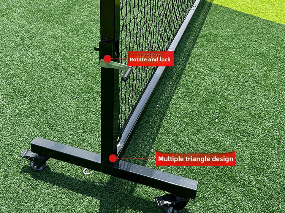 Heavy-duty pickleball net