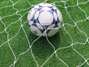 Red de nylon para protección de balones de fútbol