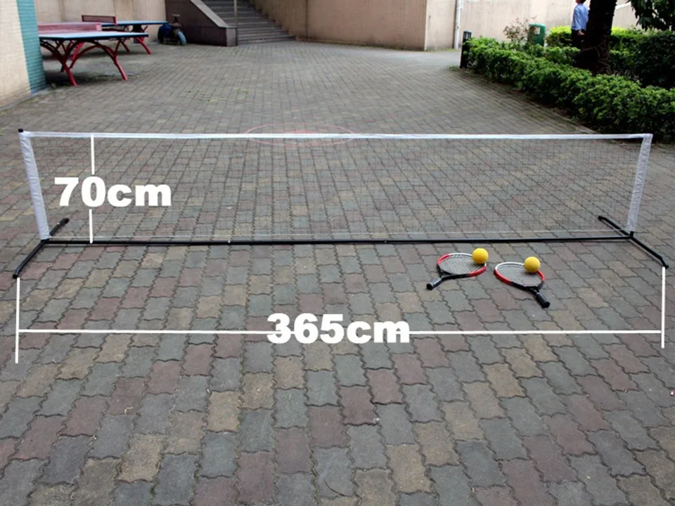 Mini red de tenis de calle portátil