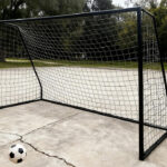Portable soccer net