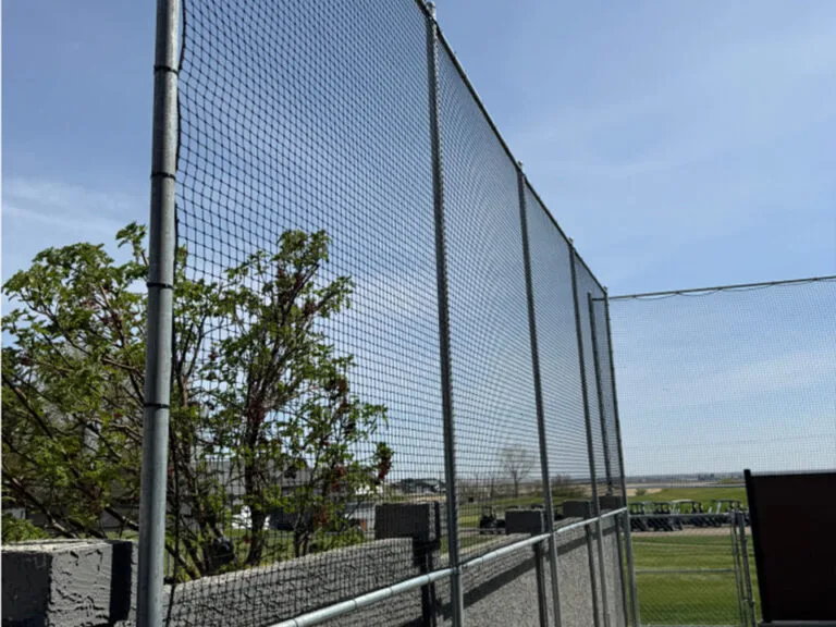 Campo sportivo Batting Cage Net recinzione reti personalizzabili Dimensione della maglia