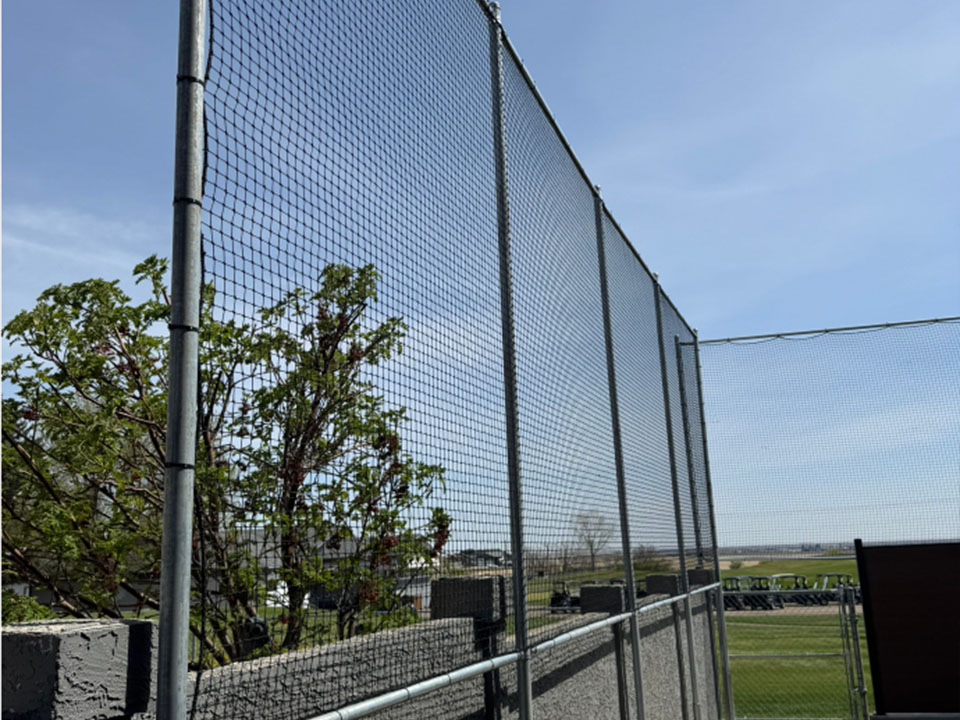 Sport Field Batting Cage Net Fence Netting Customizable Mesh Size